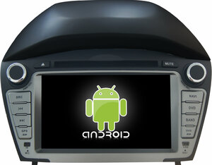 Штатная магнитола CARMEDIA QR-7093 DVD Hyundai iX35 2009-2015 дорестайл и рестайл (поддержка любых комплектаций), фото 1