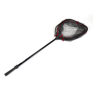 Подсачек складной телескопич. Namazu Pro NoKnot Net PVC, L-160 см, квадр.складной обод 50 см,PVC, фото 2