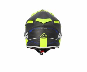 Шлем Acerbis STEEL CARBON 22-06 Black/Fluo S, фото 4