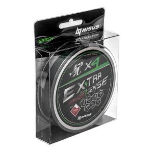 Шнур Extrasense X4 PE Green 150m   1/15LB 0.17mm (N-ES-X4-1/15LB) NISUS, фото 2