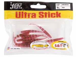 Слаги съедобные искусственные LJ Pro Series ULTRA STICK 2,2in (05.60)/S14 10шт., фото 4