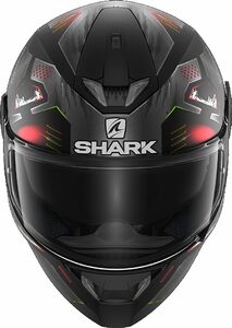 Шлем SHARK SKWAL 2.2 VENGER MAT Black/Anthracite/Red XS, фото 2