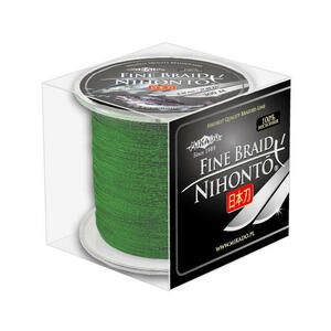 Плетеный шнур Mikado NIHONTO FINE BRAID 0,40 green (300 м) - 34.90 кг., фото 1