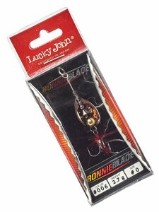 Блесна вращающаяся Lucky John BONNIE BLADE 00 02.7г 006 в блистере, фото 4