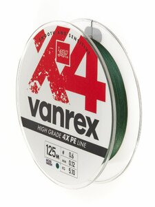 Леска плетёная Lucky John Vanrex х4 BRAID Moss Green 125/012, фото 4