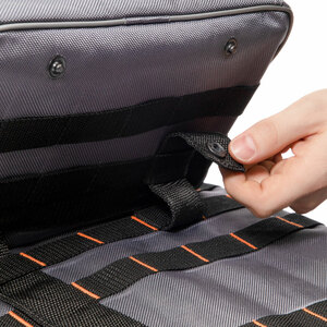 Сумка рыболовная СЛЕДОПЫТ Module Case, 30х22х10 см, цв. серый + 2 коробки Luno, фото 9