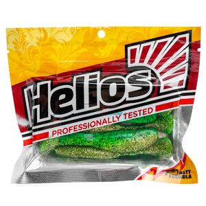 Виброхвост Chubby 3,55"/9 см Green Peas 5шт. (HS-4-051) Helios (0), фото 2