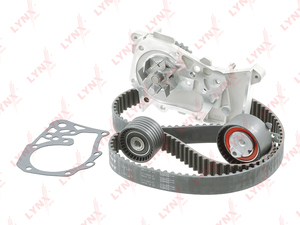 Комплект ремня ГРМ с водяным насосом (16V) LYNXauto PW-1039. Для: 1.6 12>, Renaul, Рено, Duster(Дастер) 1.6 10>/ Logan(Логан) 1.6 06>/ Clio(Клио) II-III 1.4-1.6 98>., фото 2