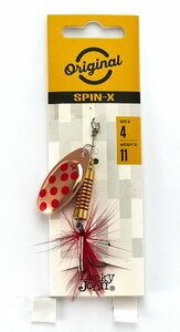 Блесна вращ. Lucky John SPIN X ROUND 04 11,0г CR, фото 4