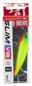 Воблер тонущий вертикальный LJ Pro Series SLIM VIB S 70.00/363, фото 4