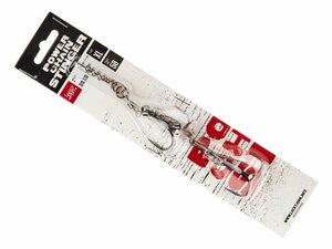 Оснастка стал. Lucky John STINGER POWER CHAIN 3,5 и 8,0см, оснащ. тройниками разм.03/0 и 03/0 1шт., фото 6