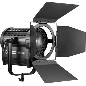 Осветитель светодиодный Godox F7-120Bi K2 с линзой Френеля, фото 2