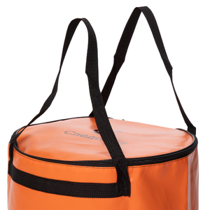 Ведро с крышкой СЛЕДОПЫТ для рыбы, ПВХ, 40х40х30 см, цв. Оранжевый, фото 5