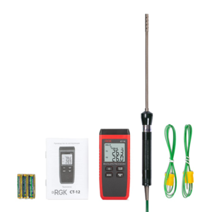 Термометр RGK CT-12 с зондом температуры воздуха TR-10A с поверкой, фото 5