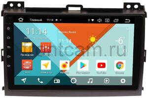 Штатная магнитола Toyota LC Prado 120 2002-2009 (авто с усилителем) Wide Media KS9064QR-3/32 DSP CarPlay 4G-SIM на Android 10, фото 1