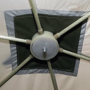 Шатер СЛЕДОПЫТ быстросборный, 6 стен, 3,35х3,85 м, h-2,25 м, S по полу 9,3 кв.м, фото 8