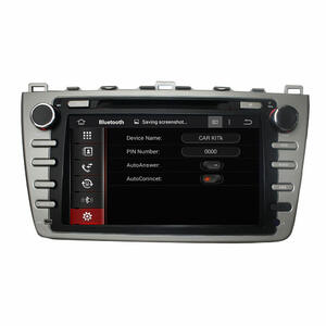 Штатная магнитола CARMEDIA KD-8001 серый DVD MAZDA 6 2007-2012, фото 6