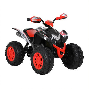 Детский электромобиль ROLLPLAY POWERSPORT ATV MAX 12V Black/Red, фото 4