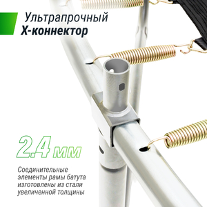 Батут UNIX Line SUPREME BASIC 16 ft (green), фото 12