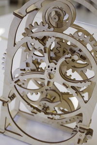 Механический деревянный конструктор Ugears Таймер, фото 6