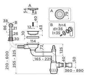 Арматура Omoikiri  WK-1CL-W-C, фото 2