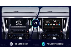 Головное устройство vomi AK499R9-MTK-LTE-4-64 для Toyota Alphard 3 H30 01.2015+, фото 3