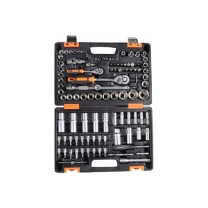 Набор инструментов, 1/2", 1/4", CrV, в кейсе 108 предметов Вихрь, фото 1