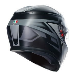 Шлем AGV K3 E2206 MPLK Compound Matt Black/Grey матовый XL, фото 4