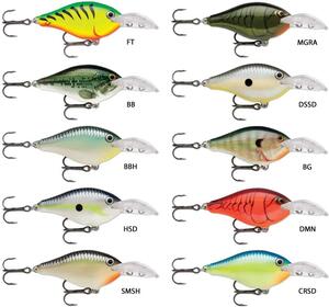 Воблер плавающий Rapala Scatter Rap Crank Deep DSCRC05-FT (3,0м-3,6м, 5 см 9 гр), фото 2