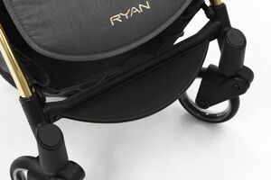 Коляска прогулочная RYAN PRIME Light Auto Rich Gray GOLD Special Edition, фото 4