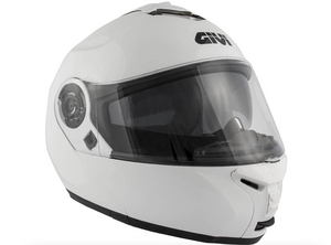 Мотошлем GIVI EXPEDITION SOLID X20 (FS-907) (белый глянцевый, 54/XS), фото 2