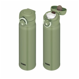 Термокружка THERMOS® JNR-601 KKI 0.6L (561480) оливковая, фото 7