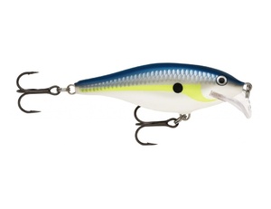 Воблер плавающий RAPALA Scatter Rap Shad SCRS07-HSD (1,5м-2,4м, 7 см 7 г), фото 1