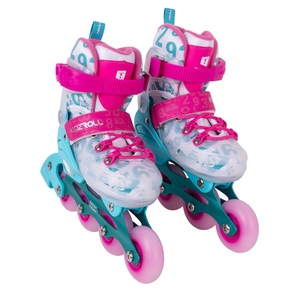 Роликовые коньки Tech Team Kidzroll Pink р.36-39 (L), фото 3