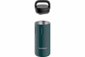 Питьевой вакуумный бытовой термос BOBBER 0.59 л Bottle-590 Deep Teal, фото 2