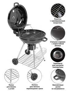 Гриль-барбекю Green Glade AP222, фото 3