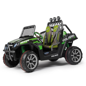 Детский электромобиль Peg-Perego Polaris Ranger RZR Green Shadow 2019, фото 3