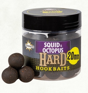 Бойлы насадочные Dynamite Baits Hard Hook Baits Squid & Octopus (Кальмар и Осьминог) 20мм, фото 1