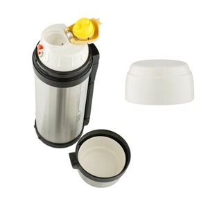 Термос Thermos FDH Stainless Steel Vacuum Flask с ручкой 2л (стальной), фото 3