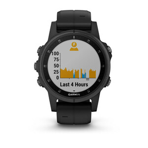 Garmin Fenix 5s Plus Sapphire, черный, фото 7