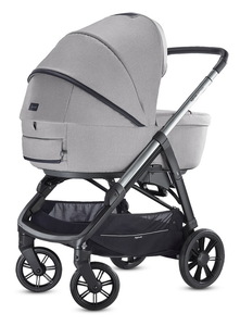 Коляска Inglesina Aptica System Duo 2 в 1 на шасси Aptica Black, Silk Grey, фото 5