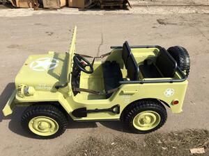 Детский автомобиль Toyland Jeep Willys YKE 4137 Matcha, фото 9