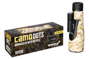 Монокуляр Levenhuk Camo Dots 10x56 с сеткой, фото 3