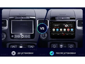 Головное устройство vomi AK495R9-MTK-LTE-4-64 для Volkswagen Touareg 2 NF 02.2010-12.2014, Touareg 2 рестайлинг FL 10.2014-07.2018, фото 4