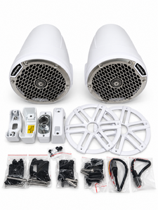 Корпусные влагозащищенные рупорные динамики Rockford Fosgate M2WL-8H, 8", 300 Вт RMS, белые, фото 3