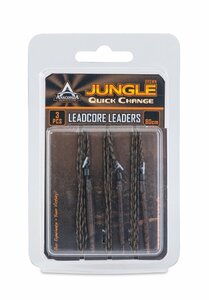Поводки карп. из ледкора Anaconda QC Jungle Brown быстросъёмн. 50lb 80см 3шт., фото 2