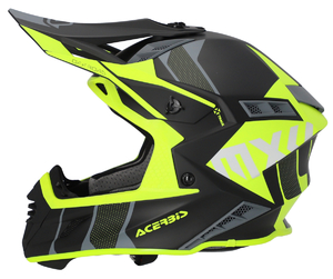 Шлем Acerbis X-TRACK 22-06 Black/Fluo-Yellow L, фото 5