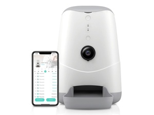 Умная кормушка с видеокамерой и WiFi для кошек и собак Petoneer Nutri Vision Feeder, фото 1