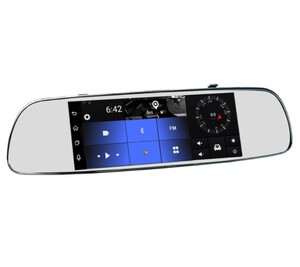 Зеркало с регистратором и GPS навигатором TrendVision aMirror Slim Pro, фото 8