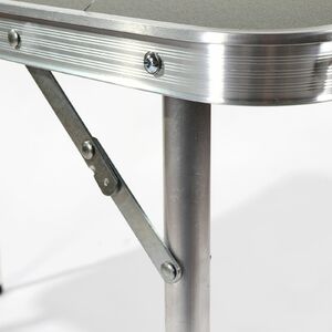 Стол складной СЛЕДОПЫТ 600х1200х670мм, столеш. пластик, фото 3